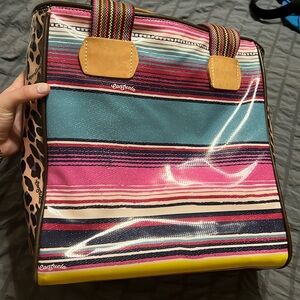 Consuela Multicolor Striped Shoulder Bag